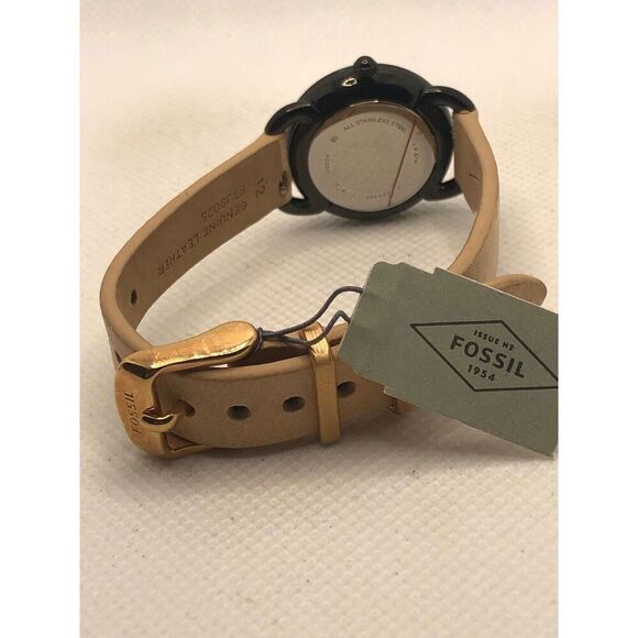 Fossil ES4889 Women's Sand Leather Analog Black Dial Quartz Genuine Watch KS290 - Picture 9 of 9